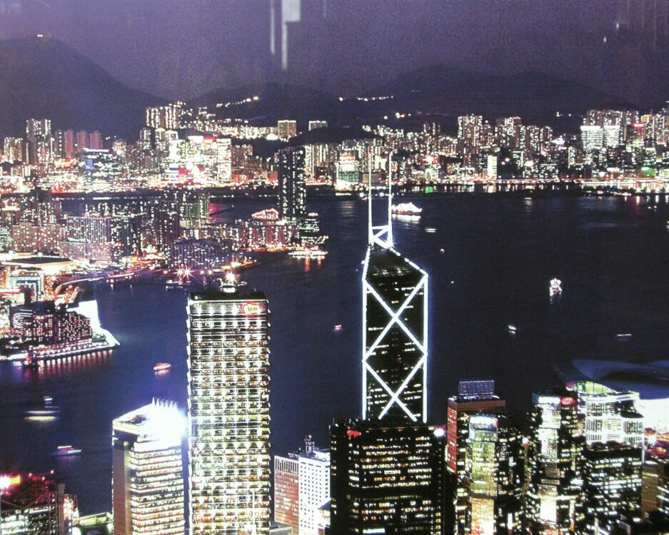 Lichtermeer Hongkong