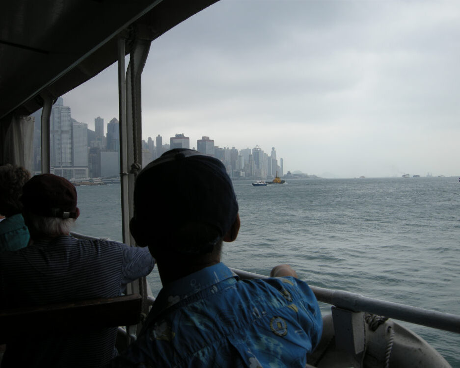 mit der Star-Ferry nach Hongkong-Island