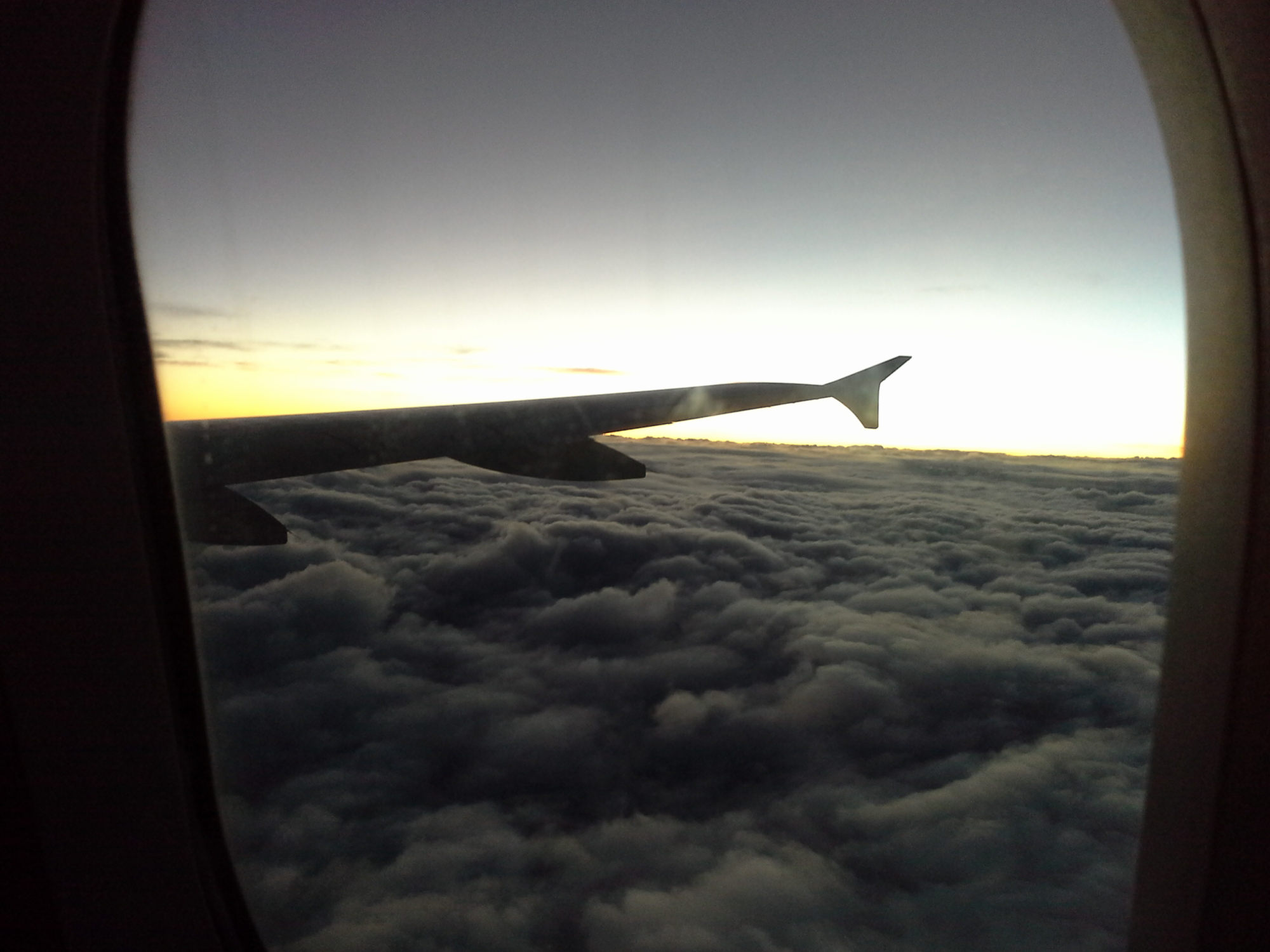 Flying over Clouds