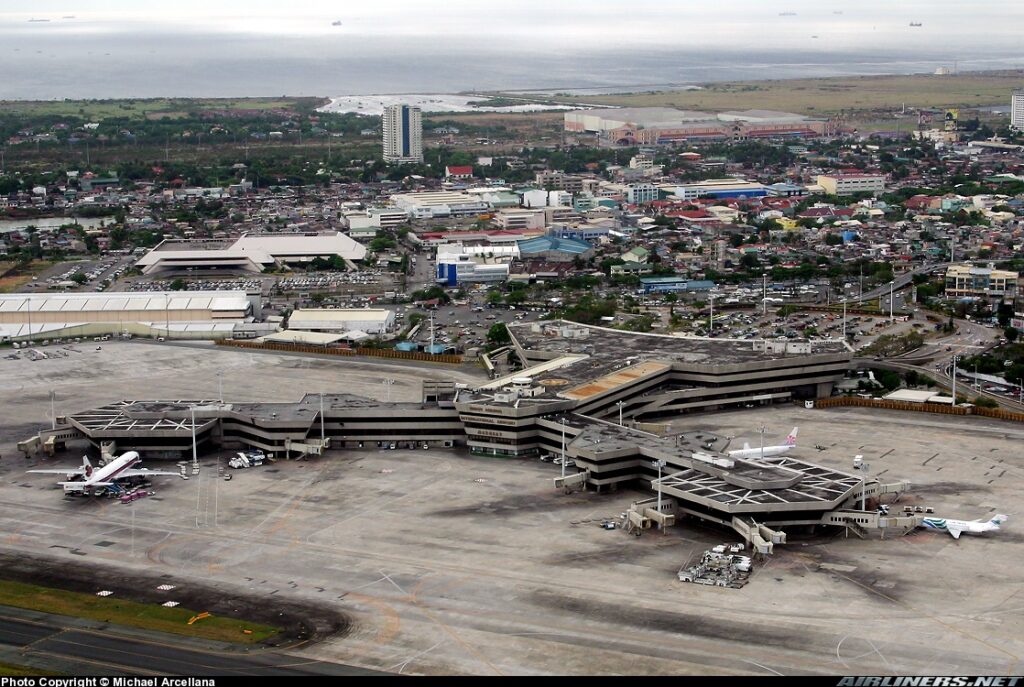 Luftbild Manila Airport Terminal 1