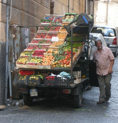 Neapel - Gemüsehändler