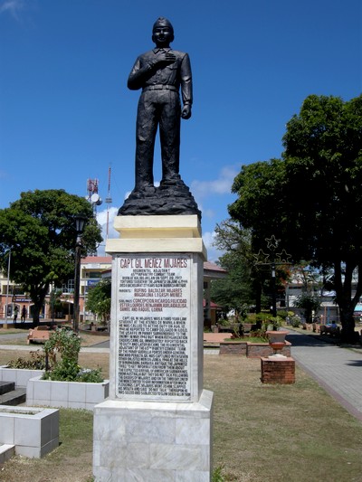 Denkmal des Capt. Mijares im Pastrana-Park Kalibo