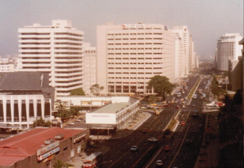 Ayala Avenue Makati 70er Jahre