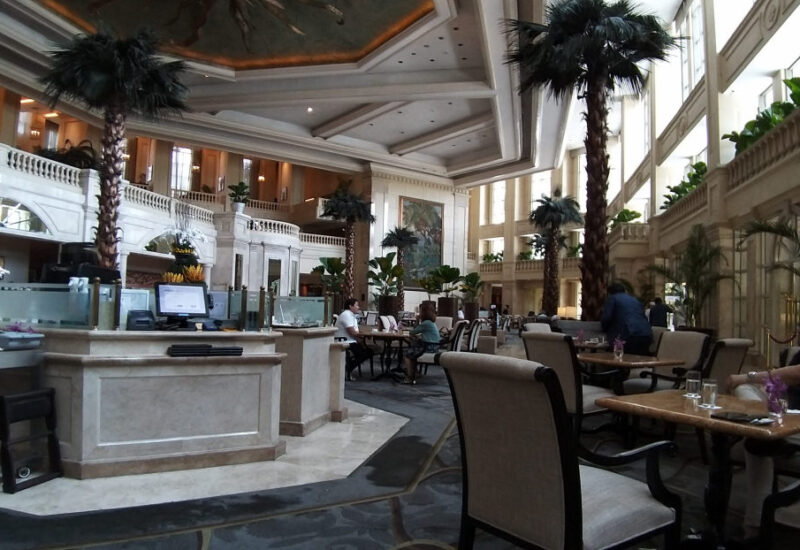 Lobby des Peninsula Hotels (aktuell)